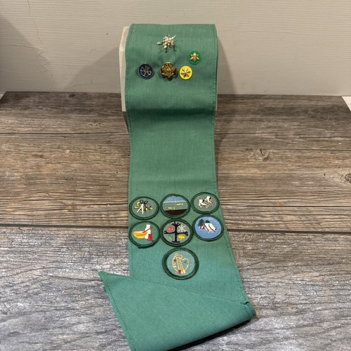 Girl scouts sash badges - girl, 7